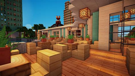 Restaurant Minecraft Maps 